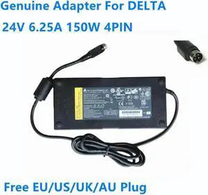 Aomoproing 24V 6.25A 150W 4PIN DELTA TADP-150AB A Power Supply AC Adapter For NCR Model 76XX Charger Aomoproing 24V 6.25A 150W 4PIN DELTA TADP-150AB A Power Supply AC Adapter For NCR Model 76XX Charger