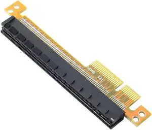 Aomoproing FOR 4x to 16x PCI-E Express Riser Card Converter Male to Female Extender for Adapter Support PCIe 4X Card 8X Card 16X Card Aomoproing FOR 4x to 16x PCI-E Express Riser Card Converter Male to Female Extender for Adapter Support PCIe 4X Card 8X Card 16X Card