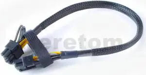 Aomoproing FOR 8pin to 8pin PCI-E GPU Video Card Power Sleeve Cable Cord for X3650 M4 M5 and GPU Video Card Aomoproing FOR 8pin to 8pin PCI-E GPU Video Card Power Sleeve Cable Cord for X3650 M4 M5 and GPU Video Card