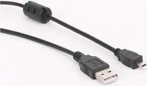 Aomoproing FOR USB Data Cable Camera Data Pictures Video Sync Transfer Cables Cord Wire 8pin for