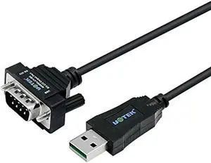 Aomoproing FOR UT-883 USB to 232 Converter(1-port USB to RS-232 Serial Converter) DB9 COM CABLE 1.5M