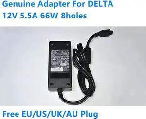 Aomoproing 12V 5.5A 66W 8holes DELTA ADP-66CR B ADP-66CR A AC Adapter For Laptop Power Supply Charger