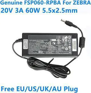 Aomoproing FSP060-RPBA 20V 3A 60W 5.5x2.5mm AC Adapter For 888TT TLP2844 TLP3844-Z GC420D GC420T Printer Power Supply Charger Aomoproing FSP060-RPBA 20V 3A 60W 5.5x2.5mm AC Adapter For 888TT TLP2844 TLP3844-Z GC420D GC420T Printer Power Supply Charger