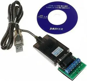 Aomoproing FOR USB 2.0 to RS485 DB9 Serial Converter Adapter PL2303 chipest Cable HXSP*2108F