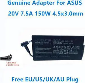 Aomoproing 20V 7.5A 150W 4.5x3.0mm A18-150P1A ADP-150CH B Power Supply AC Adapter For Laptop Charger Aomoproing 20V 7.5A 150W 4.5x3.0mm A18-150P1A ADP-150CH B Power Supply AC Adapter For Laptop Charger