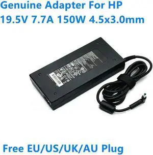 Aomoproing 19.5V 7.7A 150W 4.5x3.0mm HSTNN-CA27 A150A05AL AC Adapter For ZBOOK 15 G3 G4 15-BC220NR Laptop Power Supply Charger Aomoproing 19.5V 7.7A 150W 4.5x3.0mm HSTNN-CA27 A150A05AL AC Adapter For ZBOOK 15 G3 G4 15-BC220NR Laptop Power Supply Charger