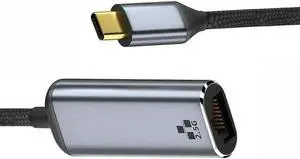 Aomoproing FOR 2.5Gbps GBE Gigabit Ethernet Network LAN Cable for Adapter for Laptop USB-C Type-C USB3.1 to 2500Mbps