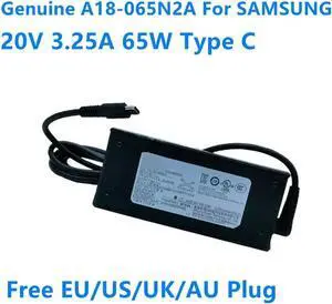 Aomoproing A18-065N2A 20V 3.25A 65W Type C AC Adapter For PD-65ABH 15V 3A 9V 3A 5V 3A Smart Laptop Power Supply Char