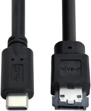 Aomoproing FOR USB-C Type-C to Power Over eSATA DC5V for Adapter USB3.0 to HDD/SSD/ODD eSATAp Converter