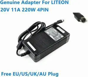 Aomoproing 20V 11A 10A 220W 4PIN LITEON PA-1221-03 Power Supply AC Adapter For Laptop Charger
