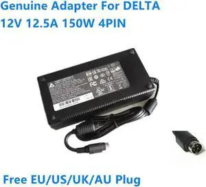 Aomoproing 12V 12.5A 150W 4PIN DELTA DPS-150AB-15 AC Power Adapter For Power Supply Charger
