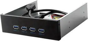 Aomoproing FOR USB 3.0 HUB 4 Ports Front Panel to Motherboard 20Pin Connector Cable for 5.25 CD-ROM Bay