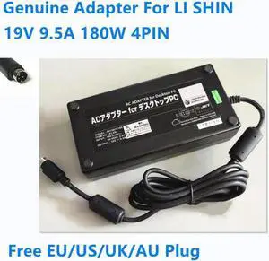 Aomoproing 19V 9.5A 180W 4PIN 0415B19180 PLS94 AC Adapter For LI SHIN LITE DIATEC FILCO Desktop PC Power Supply Charger