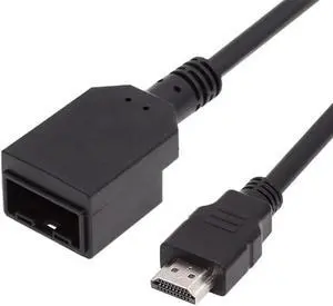 Aomoproing FOR 4K HDTV 1.4 Type-E Female to Type A Male Video Audio Cable for Automotive Connection System Grade Connector Aomoproing FOR 4K HDTV 1.4 Type-E Female to Type A Male Video Audio Cable for Automotive Connection System Grade Connector