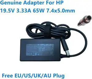 Aomoproing 19.5V 3.33A 65W 7.4x5.0mm TPN-CA17 TPN-LA16 Power Supply AC Adapter For Laptop Power Charger