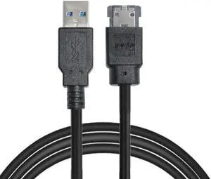Aomoproing FOR USB 3.0 to Power Over eSATA DC5V for Adapter USB2.0 to HDD/SSD/ODD eSATAp Converter