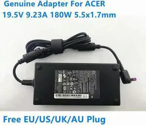 Aomoproing Laptop Charger For ADP-180MB K 19.5V 9.23A 180W 5.5x1.7mm A17-180P4A A180A056P A180A034P Power Supply AC Adapter