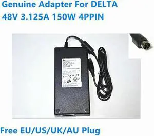 Aomoproing 48V 3.125A 150W 4PIN DPSN-150JB F AC Adapter For DELTA Power Supply Charger