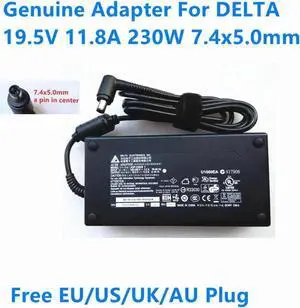 Aomoproing 19.5V 11.8A 230W ADP-230EB T Power Supply AC Adapter For ROG G750JZ G751JY G752V GT70 GT72 WT72 Laptop Charger