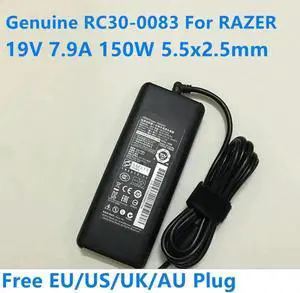 Aomoproing 19V 7.9A 150W RC30-0083 RC30-0099 AC Adapter For 2013 BLADE 14 RZ09-01161 RZ09-0102 RZ09-00990101 Laptop Charger