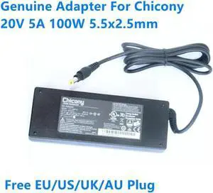 Aomoproing 20V 5A 100W AC Adapter for Plugable UD-CAM EXTERNAL DOCKING STATION A16100P1A Chicony A16-100P1A Power Supply Charger Aomoproing 20V 5A 100W AC Adapter for Plugable UD-CAM EXTERNAL DOCKING STATION A16100P1A Chicony A16-100P1A Power Supply Charger