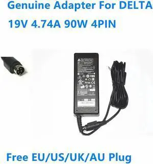 Aomoproing 19V 4.74A 3.42A 90W 4PIN DELTA ADP-90MD H AC Adapter For ADP-65JH HB Power Supply Charger