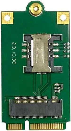 Aomoproing 4G 5G M.2 to Pcie Adapter NGFF to Mini Pci-E Adapter Board with SIM Card Slot for L860-GL DW5820E DW5816E EM7455