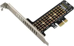 Aomoproing Add High-Speed M.2 SSD Storage to Your PC with PCIe X1 Transfer Card with PCIe 4.0 Support