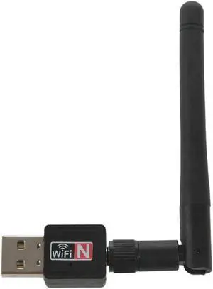 Aomoproing Mini Usb Adapter 150Mbps 2Db Dongle Mt7601 Wi-Fi Receiver Wireless Network Card 802.11B/N/G High Speed Ethernet