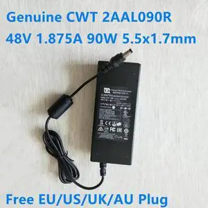 Aomoproing CWT 2AAL090R 48V 1.875A 90W 5.5x1.7mm AC Adapter For Hard Disk Video Recorder Power Supply Charger