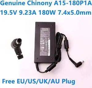 Aomoproing Chicony 19.5V 9.23A 180W 7.4x5.0mm A15-180P1A A180A019L A180A012L AC Adapter For GS65 GL73 MS-17C5 Laptop Charger
