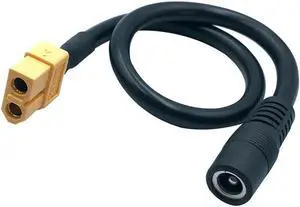 Aomoproing 1Pc XT60 XT-60 Female Jack To DC 5.5Mm X 2.5Mm Female Jack Power Adapter Cable for FPV Monitor Drone Power Lead Cord Aomoproing 1Pc XT60 XT-60 Female Jack To DC 5.5Mm X 2.5Mm Female Jack Power Adapter Cable for FPV Monitor Drone Power Lead Cord