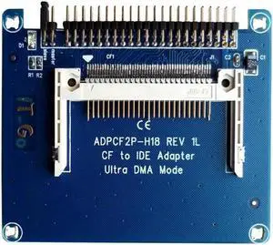 Aomoproing CF to IDE Compact Flash Card Adapter Bootable 44pin CF to IDE 1.8" HDD Hard Drive Converter Adaptor Male Connector