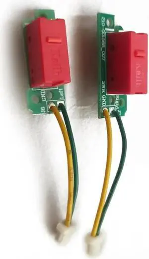 Aomoproing FOR Mouse Repair Parts for GM 8.0 Mouse Micro Fits for G900 G903 Mouse Button Board Cable 2PCS/Pair