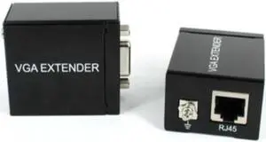 Aomoproing FOR VGA repeater over cat5e/6 cable up to 60M VGA UTP work with most monitors projectors HDTV and flat panel