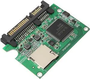 Aomoproing Micro SD TF Card To 22pin SATA Adapter Card 2.5" Hdd Enclosure TF Cards To 7+15 SATA Converter Expansion Mini Card