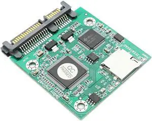 Aomoproing Micro SD TF Card to 22pin SATA adapter card 2.5" hdd enclosure TF cards to 7+15 SATA converter