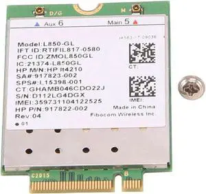 Aomoproing L850-GL LT4210 FDD-LTE TDD-LTE 4G Card 4G Module SPS,917823-001 for 430 440 450 G5 Notebook