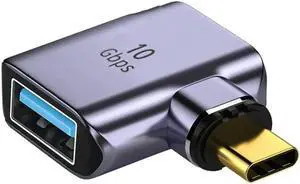 Aomoproing FOR OTG data for Adapter to USB3.0 female 10Gbps C-type male Different angles For Laptop Phone