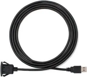 Aomoproing FOR 1m Waterproof Single USB 3.0 Extension Latch Mount Car AUX Cable for Dashboard Panel