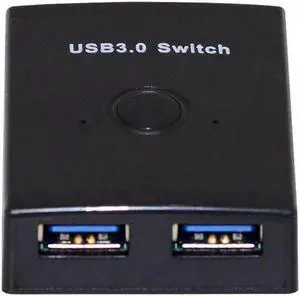 Aomoproing FOR KVM USB 3.0 Bidirectional Switch Selector 2 to 1 PCs Sharing or 1 to 2 Hub for Keyboard Mouse Scanner Printer