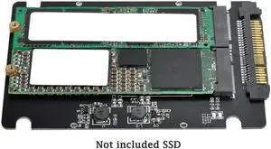 Aomoproing FOR Jimier NVME U.2 to NGFF M.2 M-key SFF-8639 SATA PCIe SSD for Adapter for Mainboard Replace SSD 750 p3600 p3700