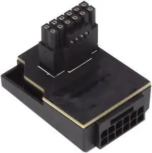 Aomoproing FOR 3080 3090TI PSU 16Pin 12+4P Graphics Card Male to Female for Adapter Extension Down UP Angled 90 Degree for Aomoproing FOR 3080 3090TI PSU 16Pin 12+4P Graphics Card Male to Female for Adapter Extension Down UP Angled 90 Degree for