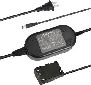 Aomoproing FOR ACK-E6 Camera AC Power Adapter Replacement for LP-E6/LP-E6N Dum for 90D 80D 70D 7D Mark II 60D 6D Mark