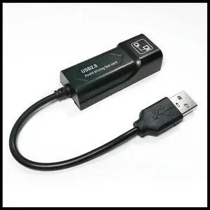 Aomoproing USB 2.0 to RJ45 10/100 Mbps USB Ethernet Adapter Network Card LAN USB Network Adapter Lan RJ45 Card for PC Laptop