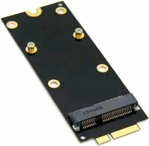 Aomoproing mSATA SSD to 17+7pin SSD Convertor connector Adapter Card for 2012 Macbook Pro Retina iMac A1425 A1398 MC975 MC976 ME662 ME664