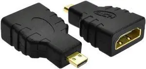Aomoproing FOR 10 pcs/lot HDMI Female to Micro HDMI Type D Male Adapter F/M Converter Con tor HD TV Camera for hdmi adapter