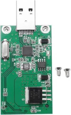 Aomoproing MSATA to USB 3.0 Adapter Card MSATA SSD Adapter USB Disk Driver Conversion Card