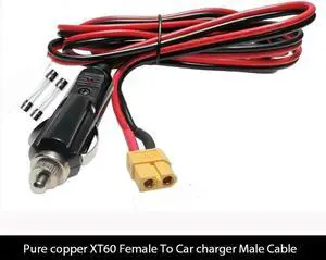 Aomoproing FOR 20A High Power Airplane Model XT60 Female To High Temperature Resistance Pure Copper Car Confiscated Plug Wire