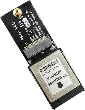 Aomoproing CFexpress Type B TO M.2 NVMe 2230 M Key Expansion Card CF To M2 KEY M Support for Canon R5 Z6Z7 XBOX CH SN530 SSD